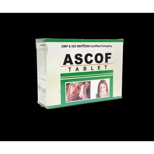 Ayurvedic Herbal Tablet For Respiratory Disorder - Ascof Tablet — Buy Online