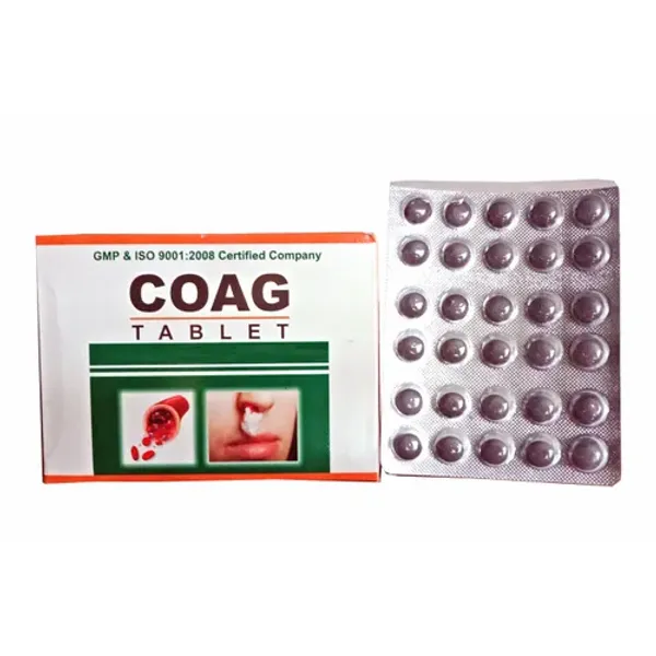 Ayurvedic Medicine For Coagulation - Ayursun Coag Tablet — Buy Online from NexCure Health