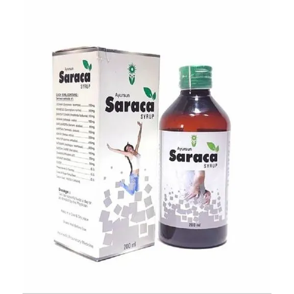 Ayurvedic Medicine For Leucorrhoea - Ayursun Saraca Syrup — Buy Online from NexCure Health