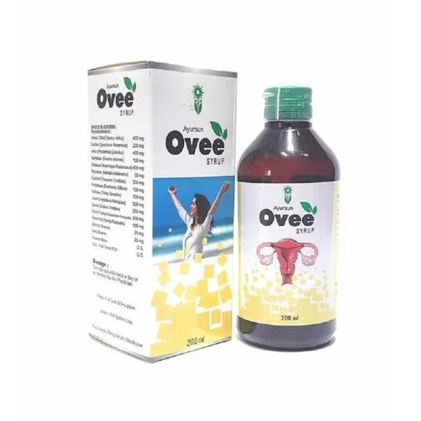 Ayurvedic Medicine For Ovulatory Menstrual Cycle - Ayursun Ovee Syrup — Buy Online from NexCure Health