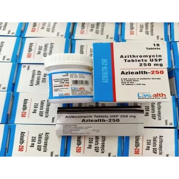 Aziealth-250 Azithromycin 250mg Tablet 250mg — Buy Online from NexCure Health