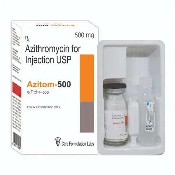 Azithromycin Injection 500mg 500mg — Buy Online from NexCure Health