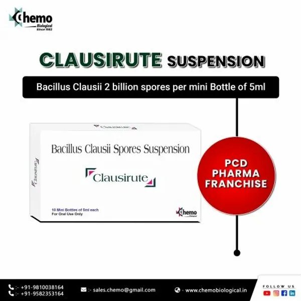 Bacillus Clausii Spores Suspension — Buy Online