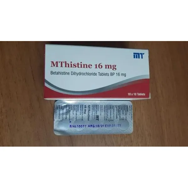 Betahistine 16 Mg 16 Mg — Buy Online from NexCure Health