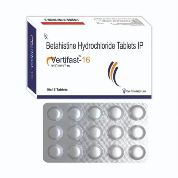 Betahistine Hydrochloride Tablets IP 16mg 16mg — Buy Online