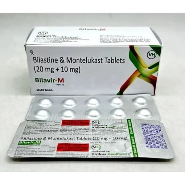 Bilastine 20mg And Montelukast 10 Mg Tablets 20mg — Buy Online from NexCure Health