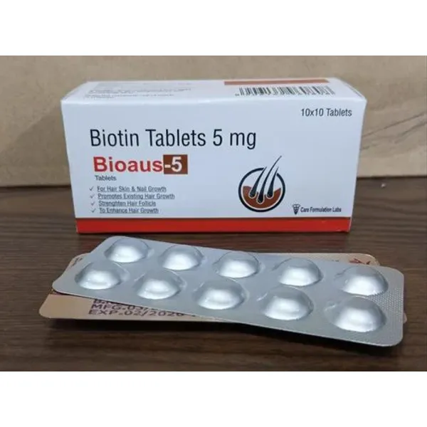 Biotin 5 Mg Tablets 5 Mg — Buy Online