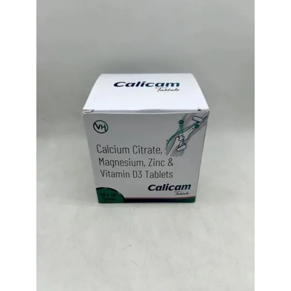 Calcium Citrate, Vitamin D3, Zinc & Magnesium Tablets — Buy Online from NexCure Health