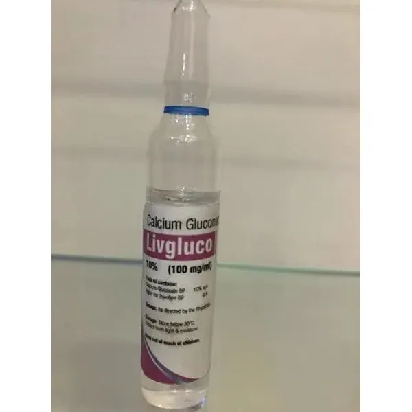 Calcium Gluconate Injection 100 mg 100 mg — Buy Online from NexCure Health