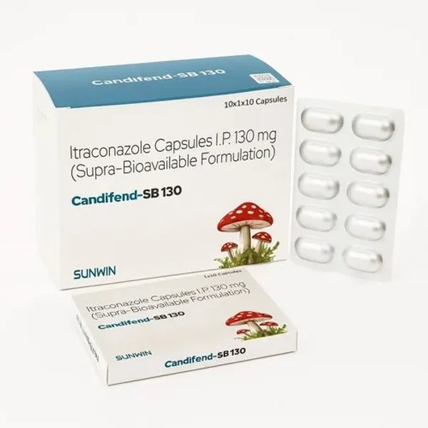 Candifend SB 130 Itraconazole Tablet — Buy Online from NexCure Health
