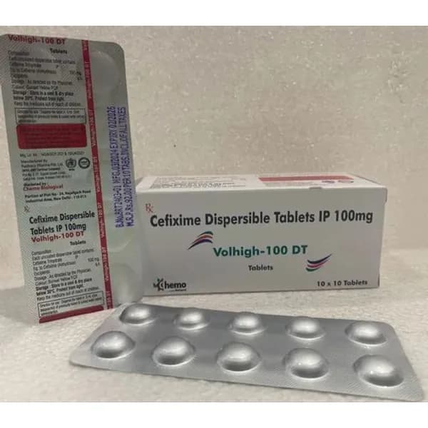 cefixime 100mg Dispersible Tablets 100mg — Buy Online from NexCure Health