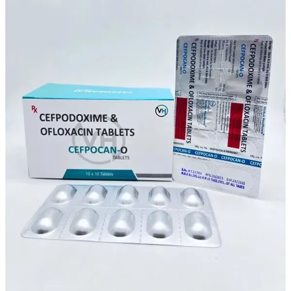 Cefpodoxime 200mg Ofloxacin 200mg Tablet 200mg — Buy Online from NexCure Health