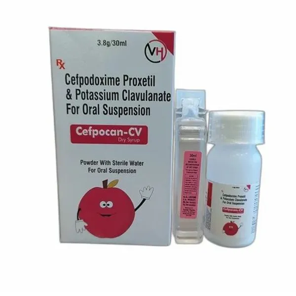 Cefpodoxime 50mg & potassium clavulanate 31.25mg dry syrup 50mg — Buy Online from NexCure Health