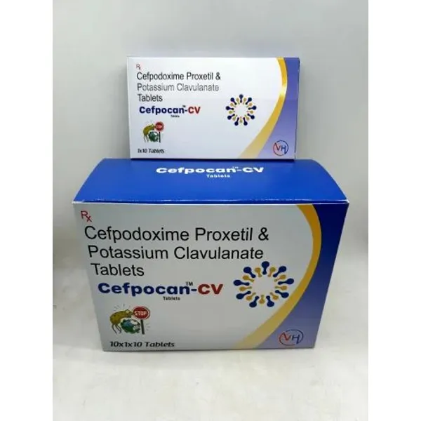 Cefpodoxime Proxetil 200mg & Potassium Clavulanate 125mg Tablets 200mg — Buy Online from NexCure Health