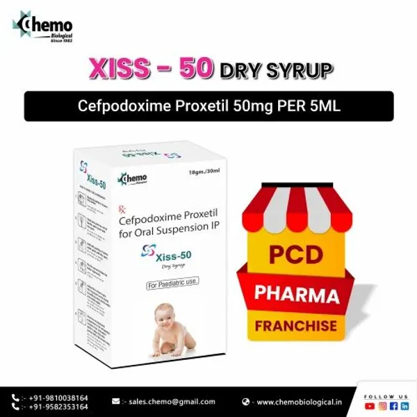 Cefpodoxime Proxetil 50mg Dry Syrup 50mg — Buy Online from NexCure Health