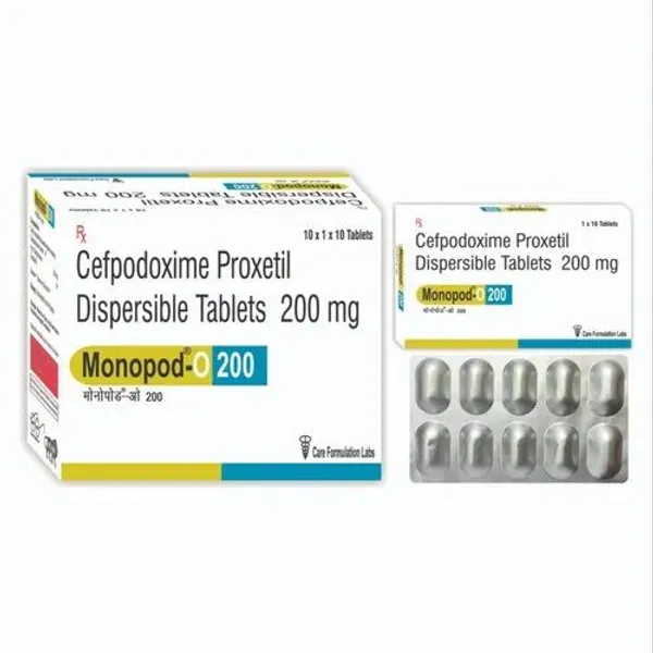 Cefpodoxime Proxetil Dispersible Tablets 200mg 200mg — Buy Online from NexCure Health