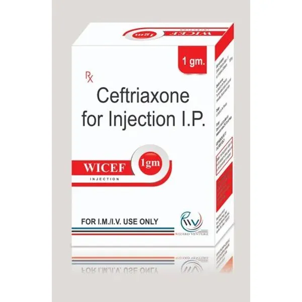 Ceftriaxone Injection in Third Party Manufacturing — Buy Online from NexCure Health