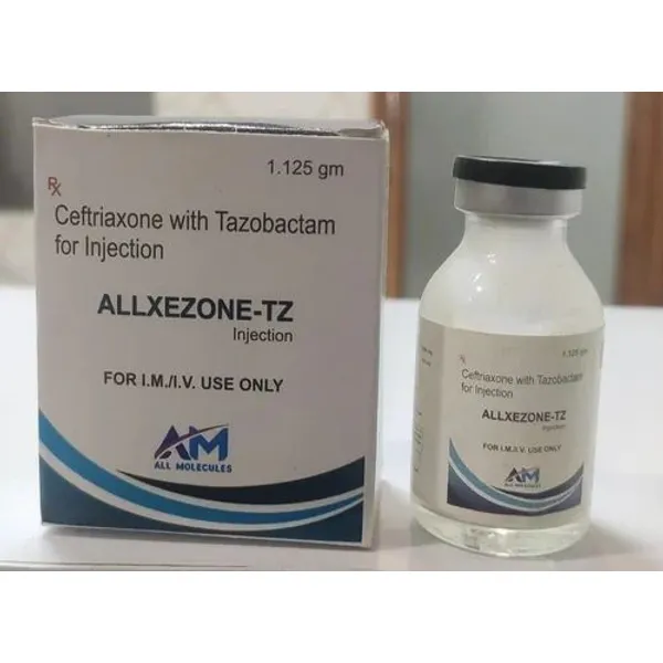 Ceftriaxone Tazobactam Injection 1.125 g in PCD Franchise 1.125 g — Buy Online from NexCure Health