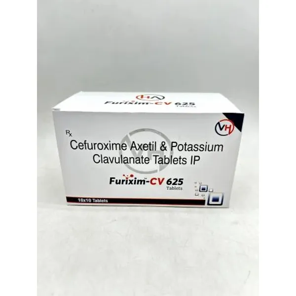 Cefuroxime Axetil 500mg & Potassium clavulanate 125mg Tablets 500mg — Buy Online from NexCure Health