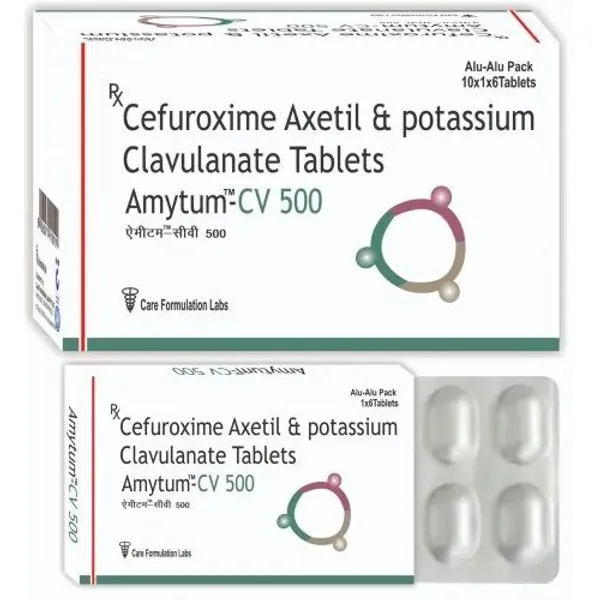 Cefuroxime Axetil And Potassium Clavulanate Tablets — Buy Online from NexCure Health