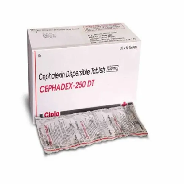 Cephadex 250MG(Cephalexin Tab) 250MG — Buy Online from NexCure Health