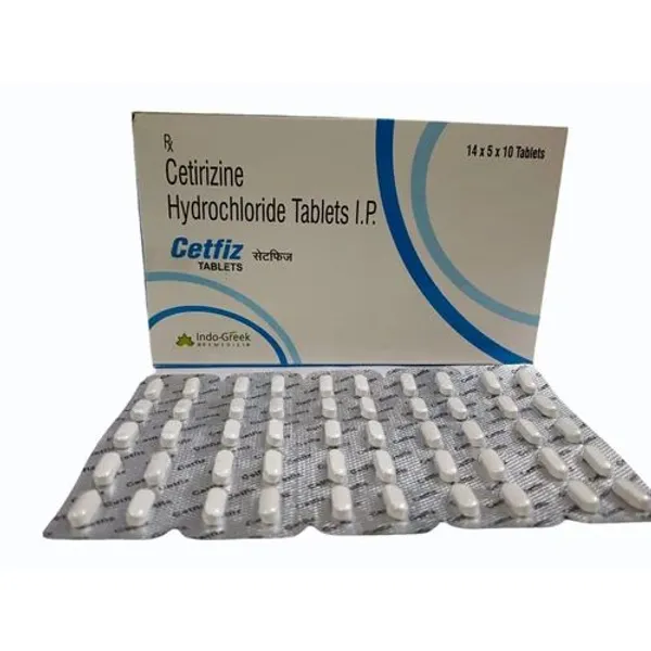 Cetirizine Hydrochloride Tablets — Buy Online