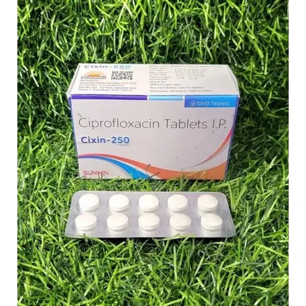 Ciprofloxacin 250mg Tablets 250mg — Buy Online from NexCure Health