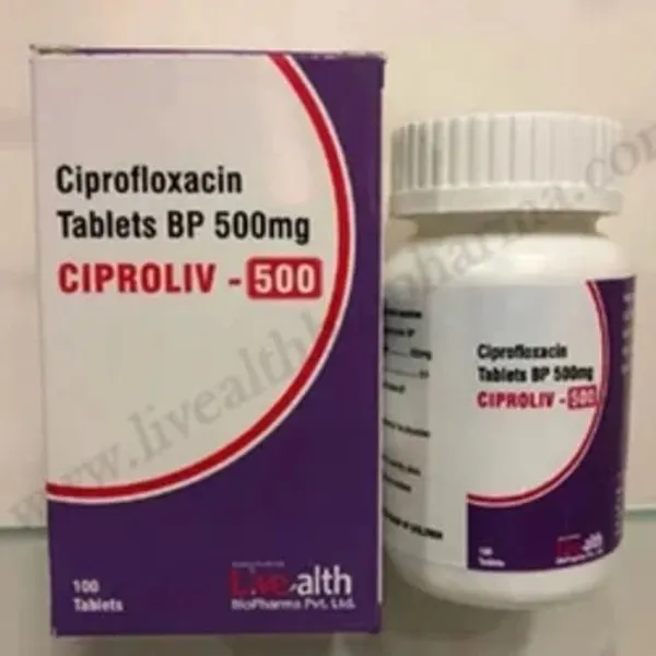 Ciprofloxacin Tablets BP 500 mg 500 mg — Buy Online from NexCure Health