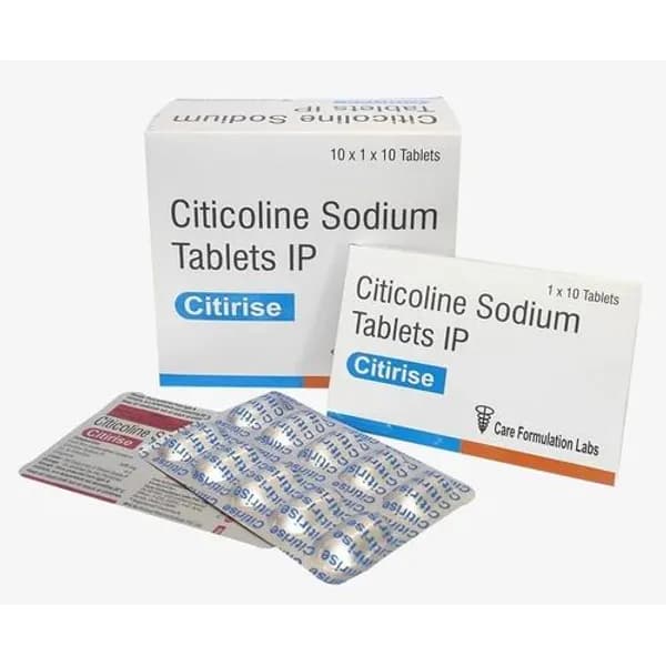 Citicoline Sodium Tablets IP 500mg 500mg — Buy Online from NexCure Health