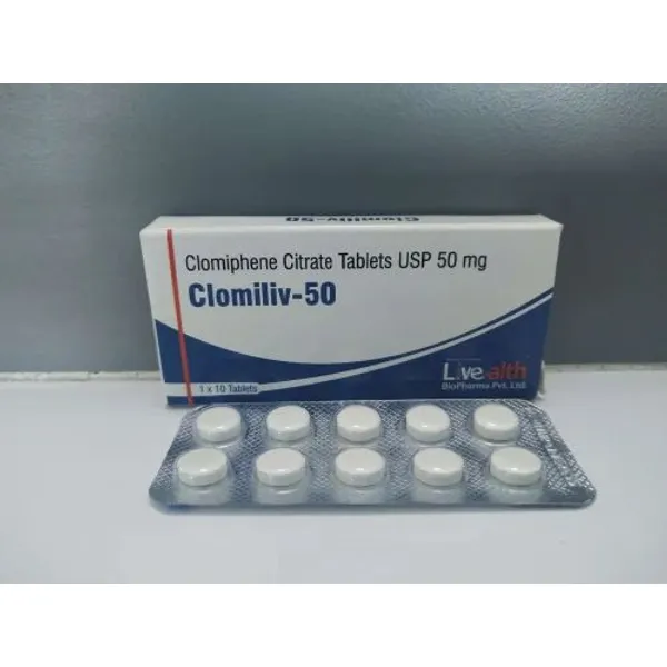 Clomiphene Citrate Tablets 50 Mg 50 Mg — Buy Online from NexCure Health