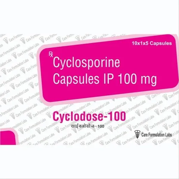 Cyclosporine Capsules Ip 100 Mg 100 Mg — Buy Online from NexCure Health