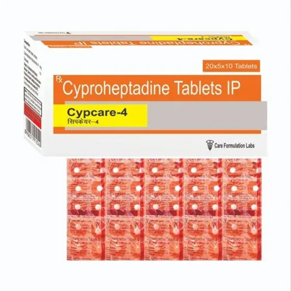 Cyproheptadine Hcl Medicine Tablets — Buy Online