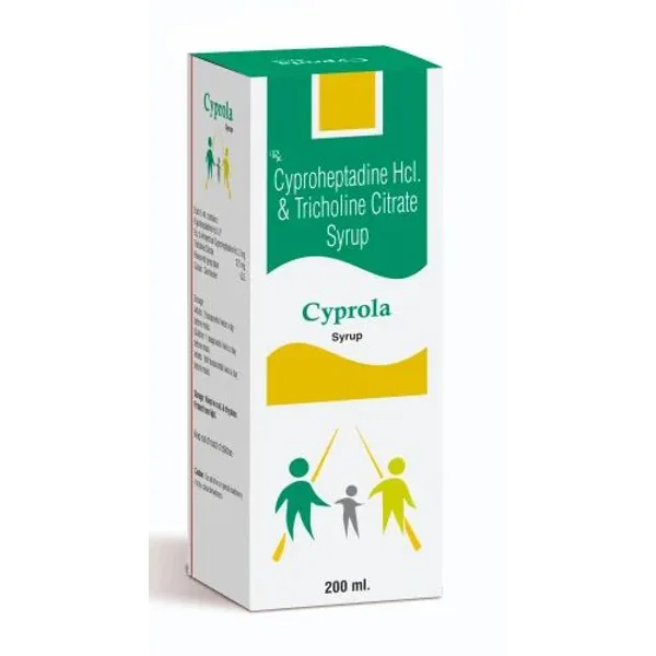 Cyproheptadine Hcl Syrup — Buy Online from NexCure Health