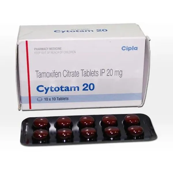 Cytotam 20 ( Tamoxifen Citrate Tablet) — Buy Online from NexCure Health