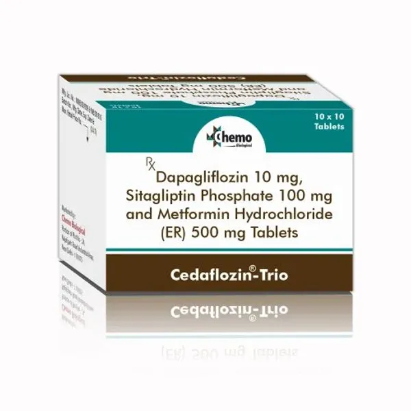 Dapagliflozin 10mg Sitagliptin 100 Mg Metformin HCL 500 Mg Tablet. 10mg — Buy Online