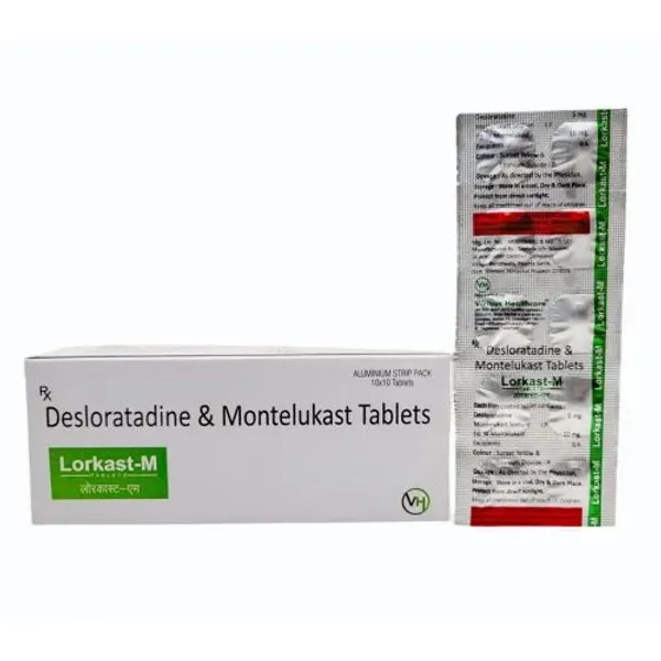 Desloratidine 5mg + Montelukast 10mg 5mg — Buy Online from NexCure Health