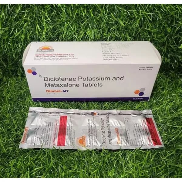 Diclofenac Potassium Metaxalone Tablet — Buy Online from NexCure Health
