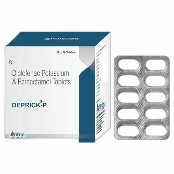 Diclofenac Sodium And Paracetamol Tablet IP — Buy Online from NexCure Health