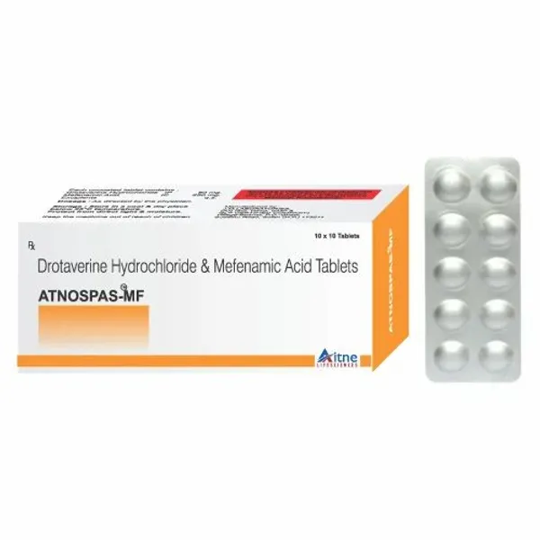 Drotaverine Hydrochloride And Mefenamic Acid Tablets — Buy Online from NexCure Health