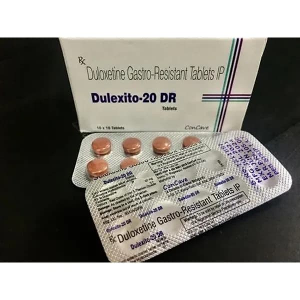 Duloxetine 20mg Gastro Resistant Tablets 20mg — Buy Online