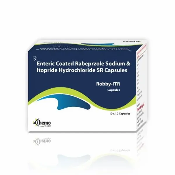 Enteric Coated Rabeprzole Sodium and Itopride Hydrochloride SR Capsules — Buy Online