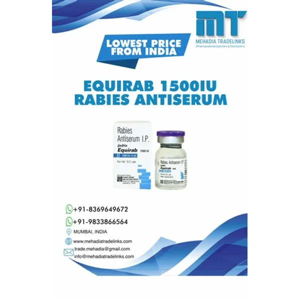 Equirab Rabies Vaccine — Buy Online from NexCure Health