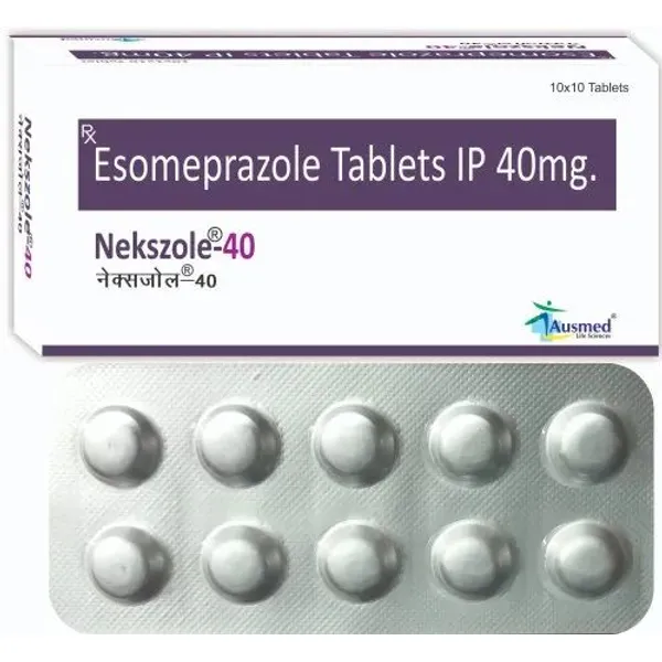 Esomeprazole Tablets I.P 40mg 40mg — Buy Online from NexCure Health