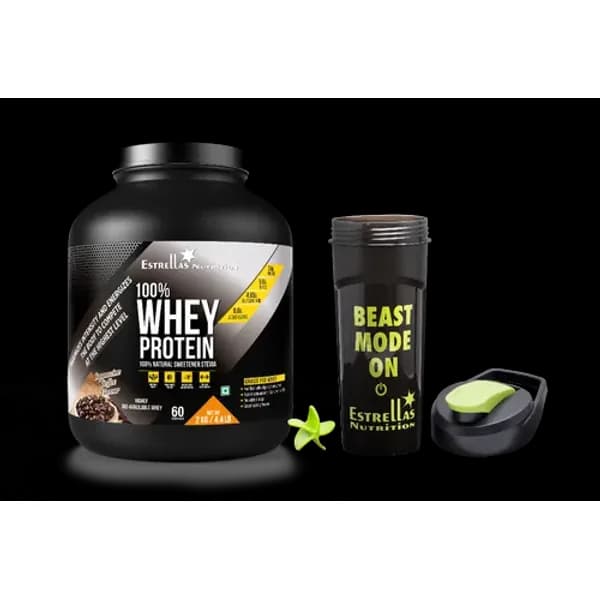 Estrellas Whey Protein Cappuccino Coffee Flavour — Buy Online from NexCure Health