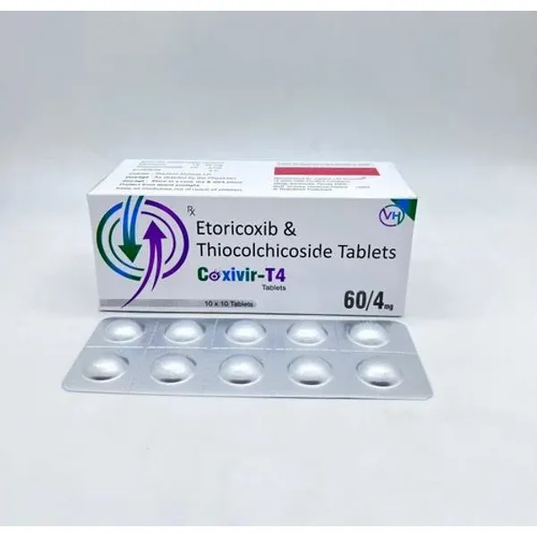 Etoricoxib & Thiocolchicoside Tablets — Buy Online from NexCure Health