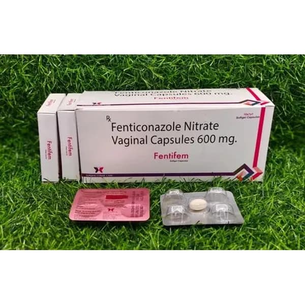 Fenticonazole 600 mg vaginal capsules 600 mg — Buy Online from NexCure Health