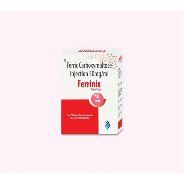 FERRIC CARBOXYMALTOSE INJECTION 500 MG IN PCD FRANCHISE 500 MG — Buy Online from NexCure Health