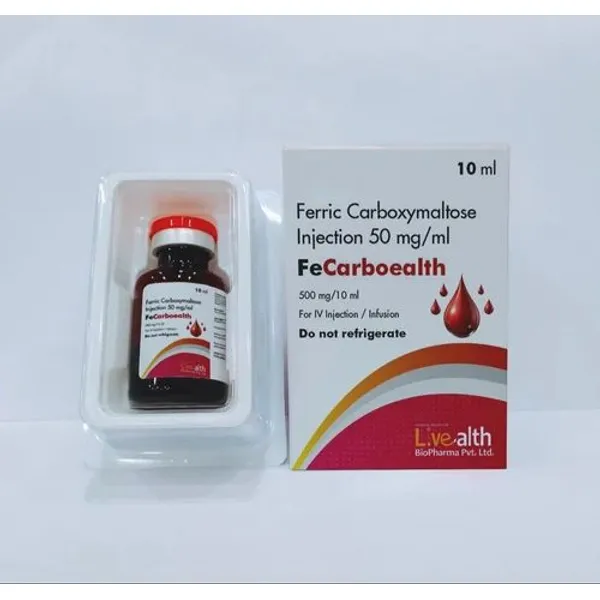 Ferric Carboxymaltose injection 50mg/ml 50mg — Buy Online from NexCure Health