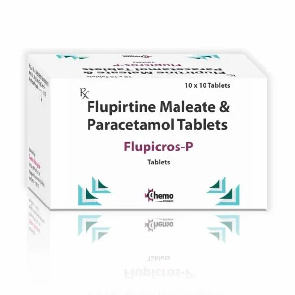 Flupirtine Maleate And Paracetamol Tablets — Buy Online from NexCure Health