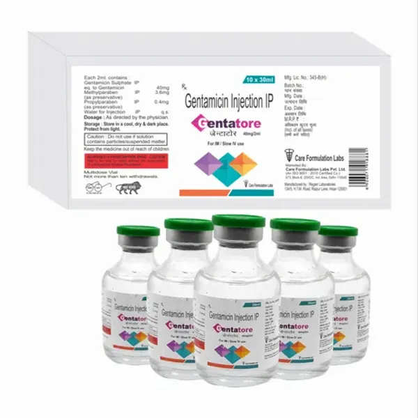 Gentamicin Injection IP 30ml 30ml — Buy Online from NexCure Health
